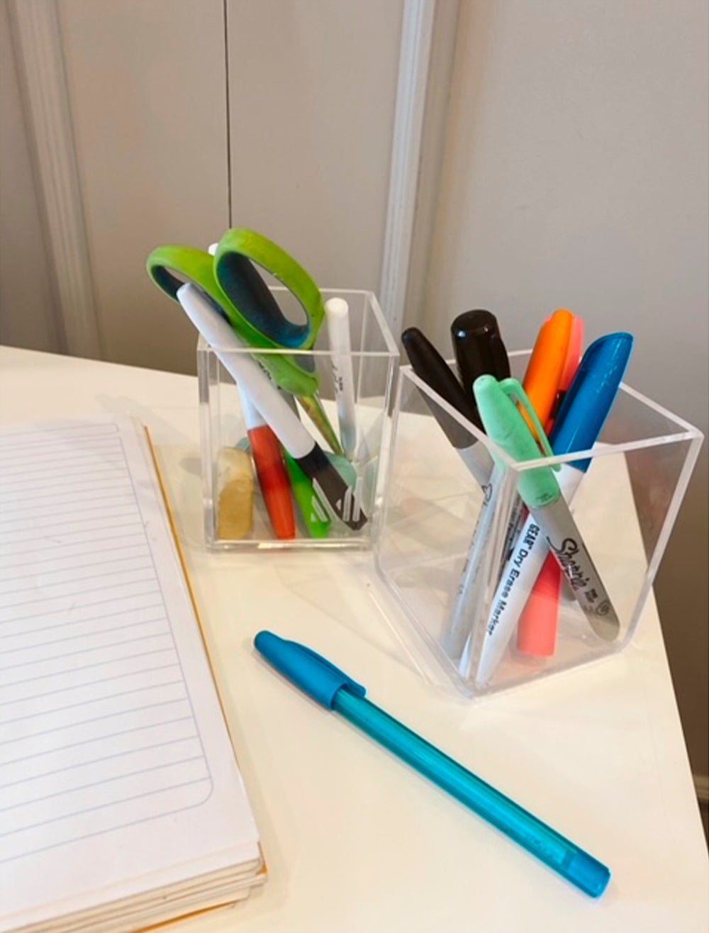 DUO BRUSH HOLDER CRYSTAL