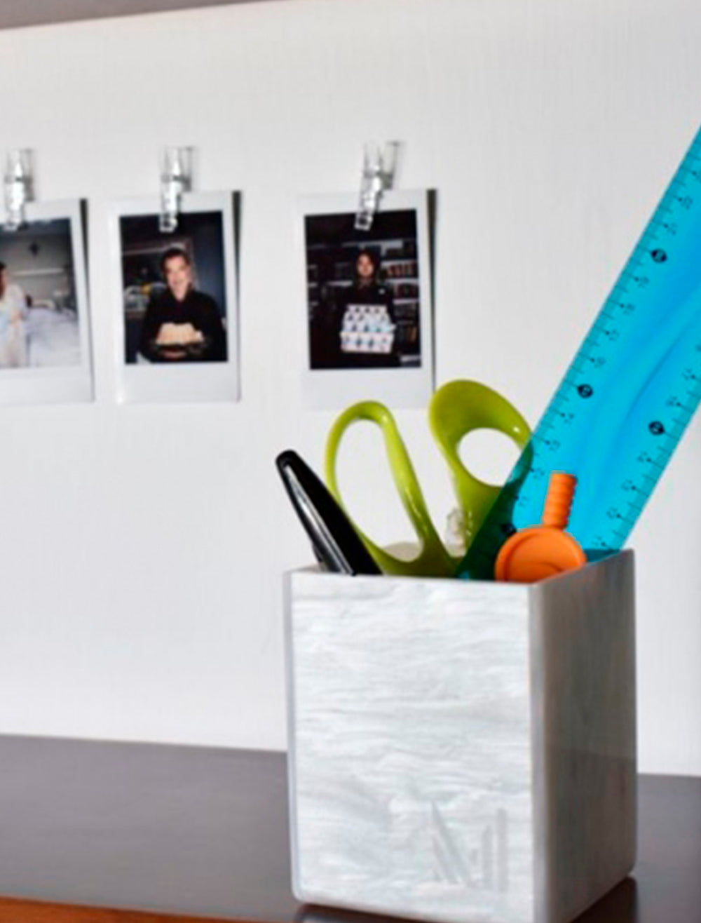 DUO BRUSH HOLDER MARMOL