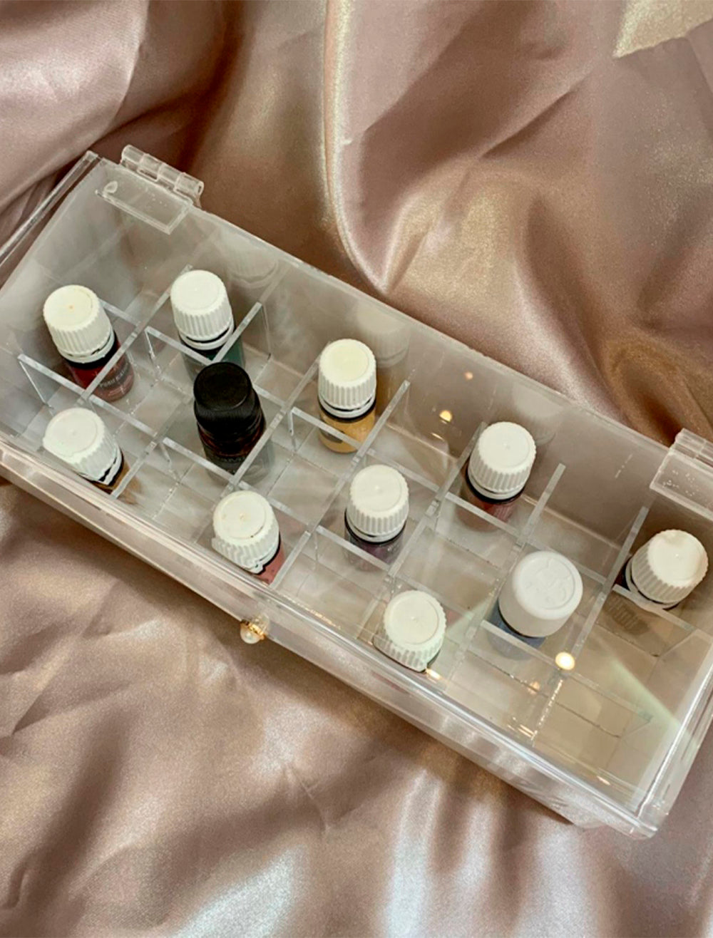 OIL BOX organizador para aceites esenciales.