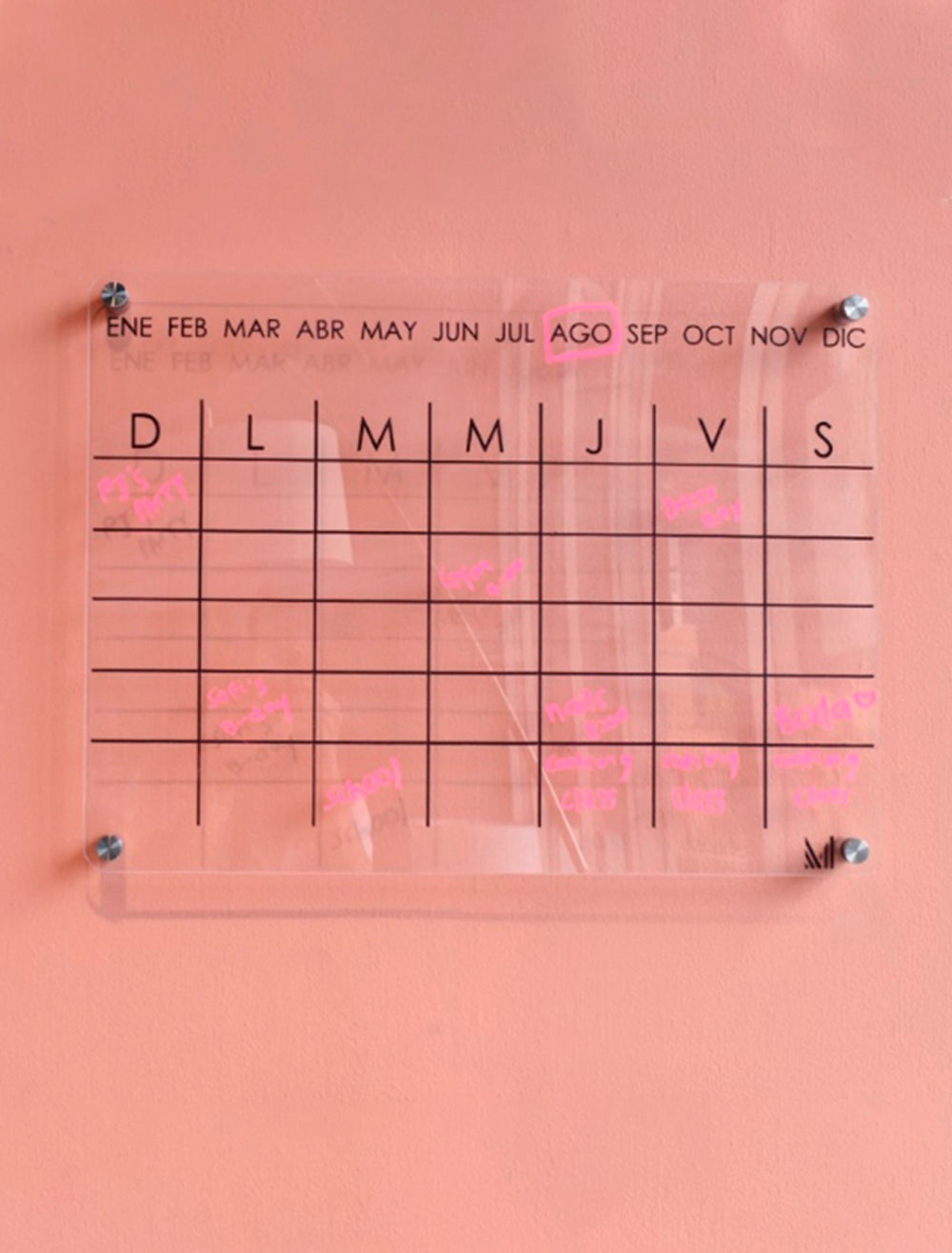 ACRYLIC PLANNER