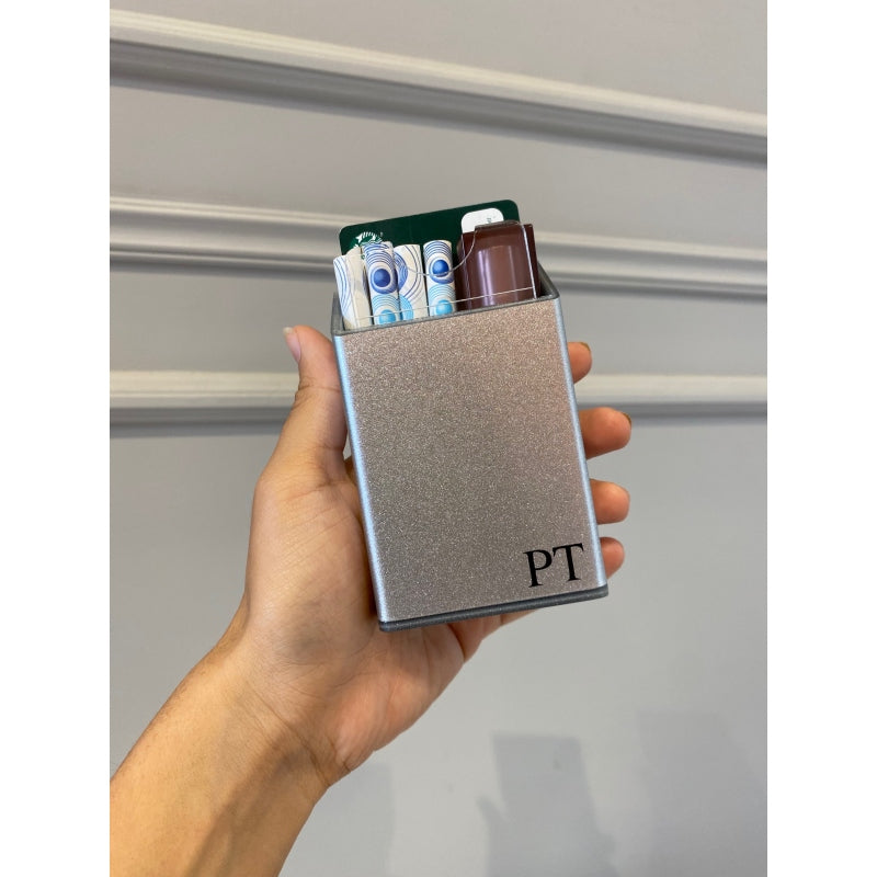 CASE SILVER GLITTER