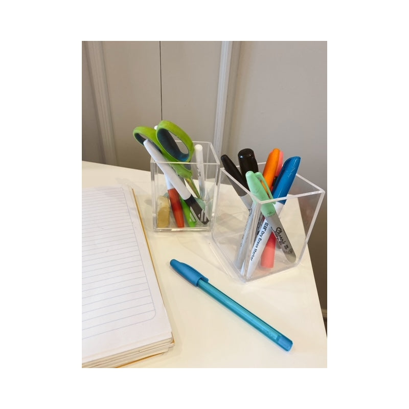 DUO BRUSH HOLDER CRYSTAL
